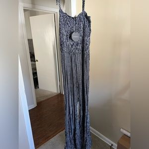 Storia Wide Leg Jumpsuit NWT Large/Black